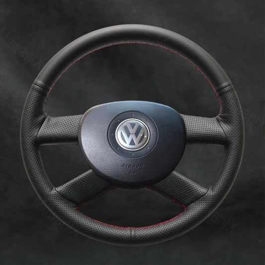 Steering Wheel Cover For Volkswagen VW Polo 4 2001-2006