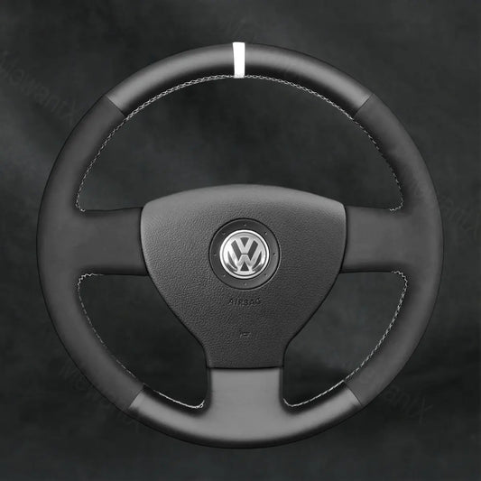 Steering Wheel Cover For Volkswagen VW Polo 4 2007-2009