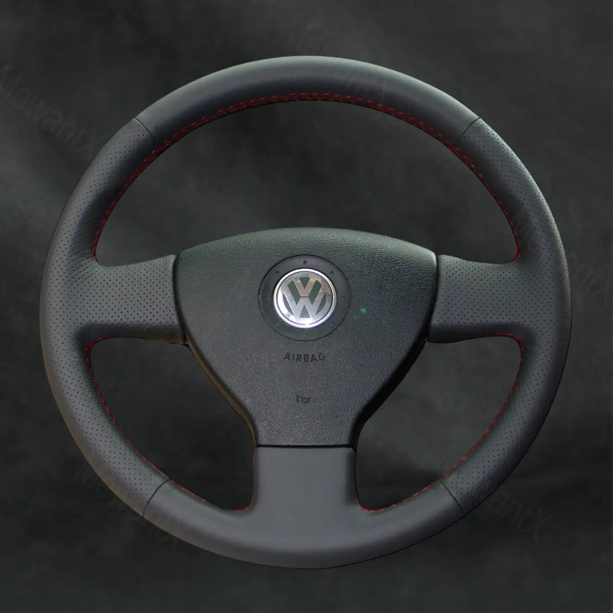 Steering Wheel Cover For Volkswagen VW Polo 4 2007-2009