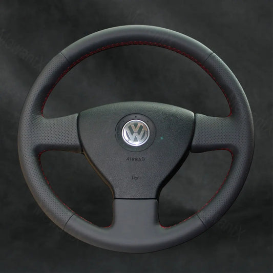 Steering Wheel Cover For Volkswagen VW Polo 4 2007-2009