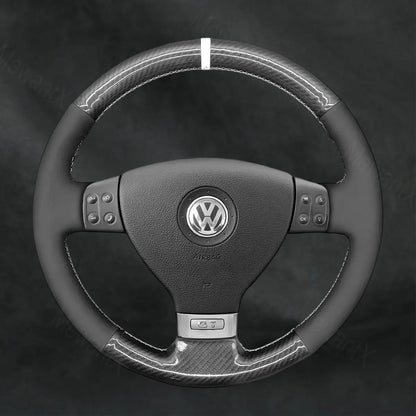 Steering Wheel Cover For Volkswagen VW Polo 4 GTI 4 2005-2008