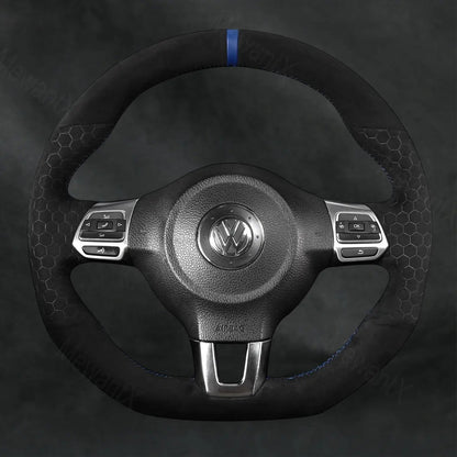 Steering Wheel Cover For Volkswagen VW Polo GTI Polo R - Line 2014 - Mewantx