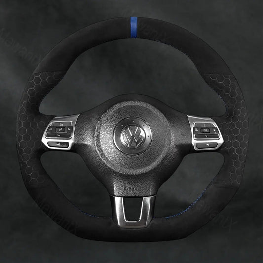 Steering Wheel Cover For Volkswagen VW Polo GTI Polo R - Line 2014 - Mewantx