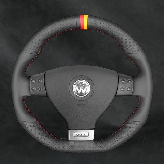 Steering Wheel Cover For Volkswagen VW Scirocco 2008 - 2009 - Mewantx