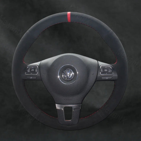 Steering Wheel Cover For Volkswagen VW Sharan 2010 - 2015 - Mewantx