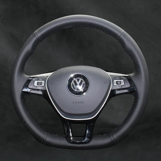 Steering Wheel Cover For Volkswagen VW T - Roc 2017 - 2021 - Mewantx