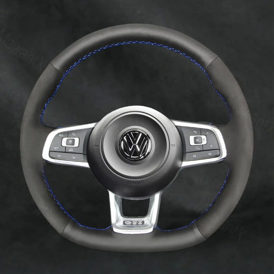 Steering Wheel Cover For Volkswagen VW T-Roc R-Line 2017-2021