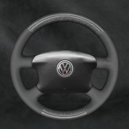 Steering Wheel Cover For Volkswagen VW T4 Caravelle 1999 - 2003 - Mewantx