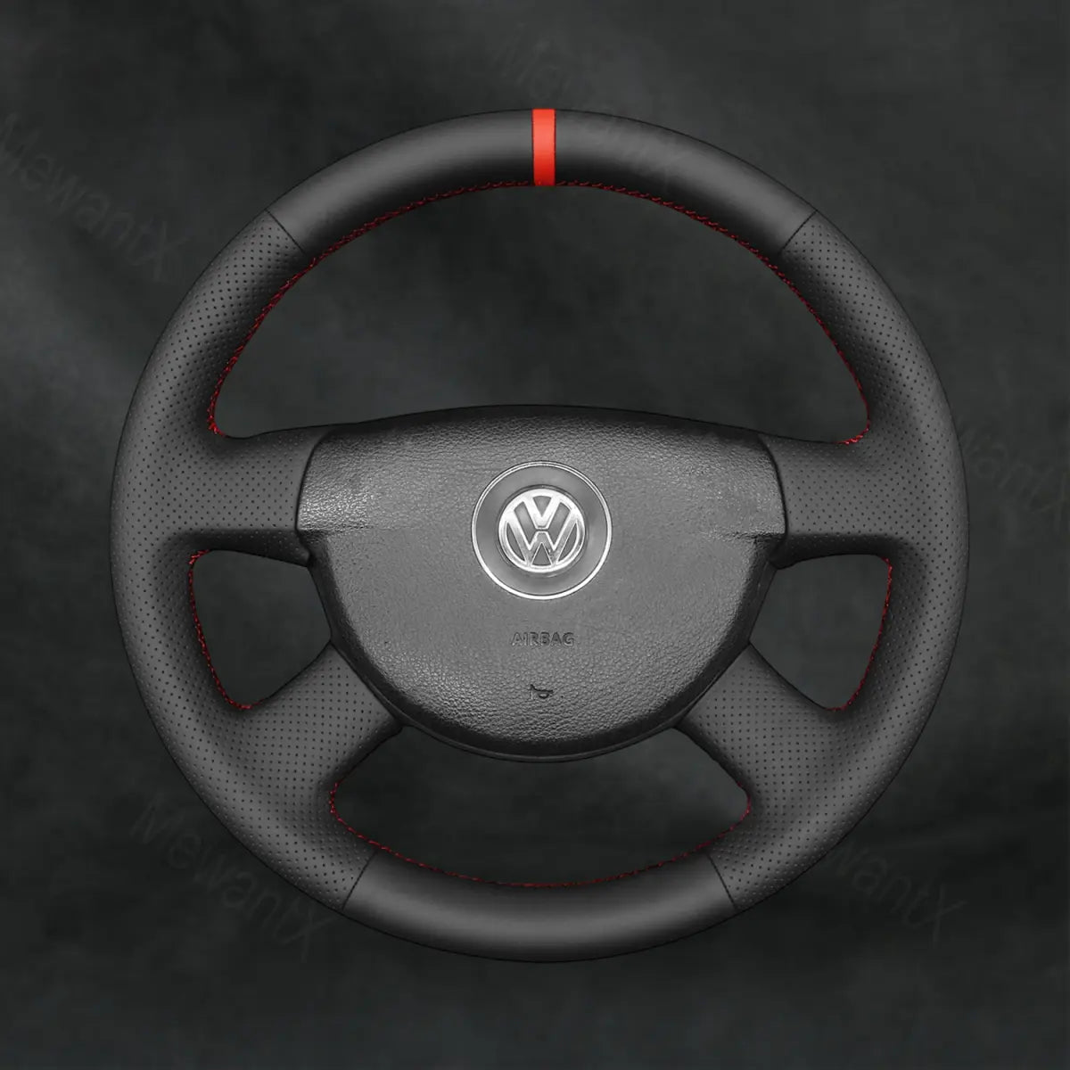 Steering Wheel Cover For Volkswagen VW T5 Transporter 2005 - 2009 - Mewantx