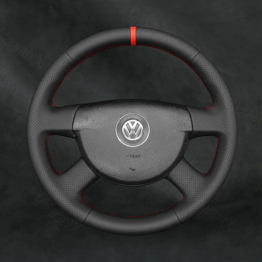 Steering Wheel Cover For Volkswagen VW T5 Transporter 2005 - 2009 - Mewantx