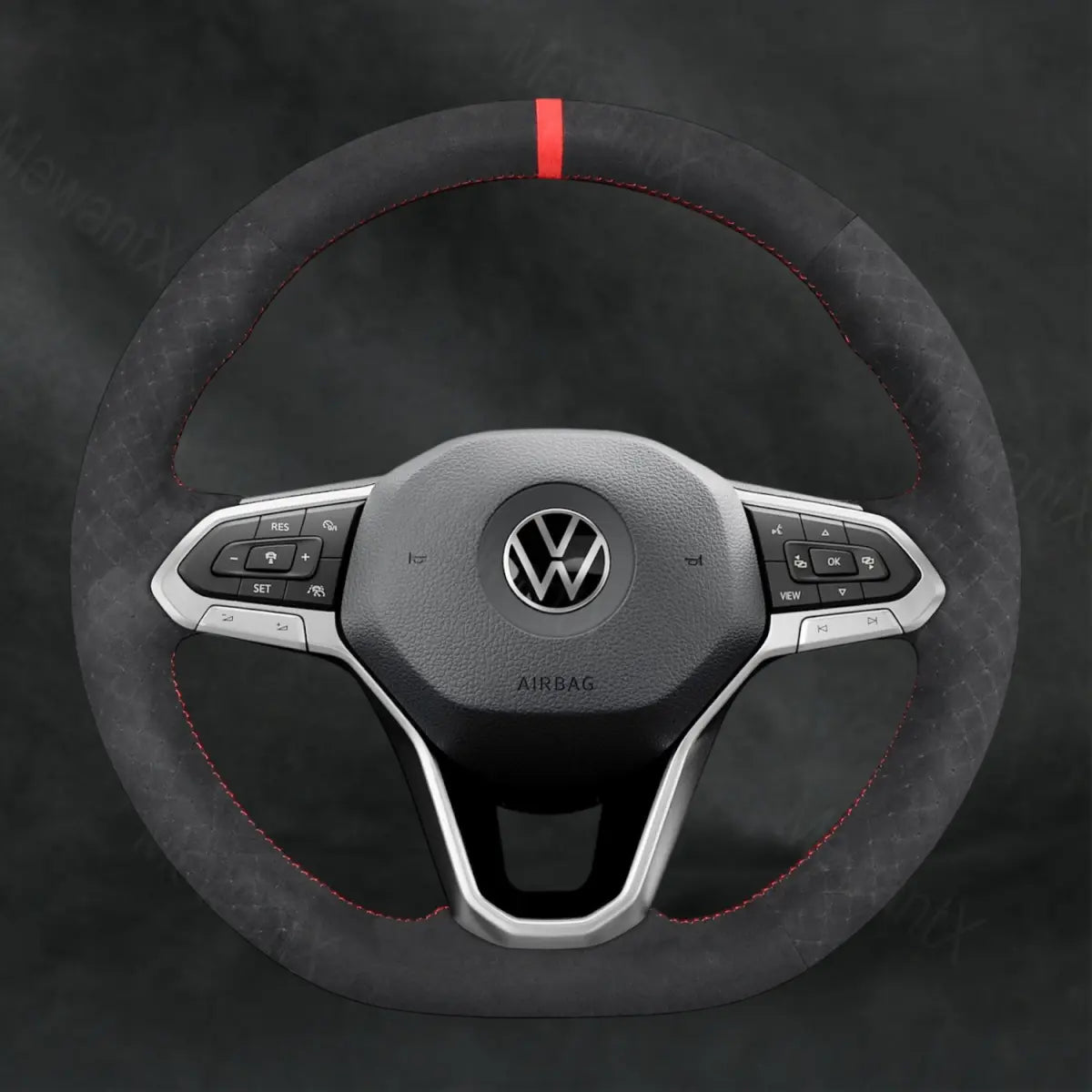 Steering Wheel Cover For Volkswagen VW T6 Multivan 2020 - 2021 - Mewantx