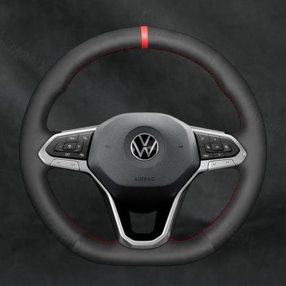 Steering Wheel Cover For Volkswagen VW T6 Multivan 2020 - 2021 - Mewantx