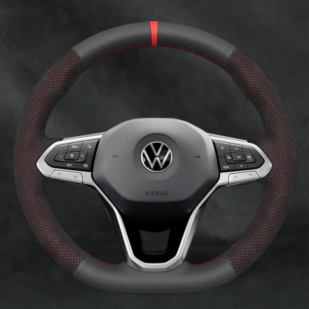 Steering Wheel Cover For Volkswagen VW T6 Multivan 2020 - 2021 - Mewantx
