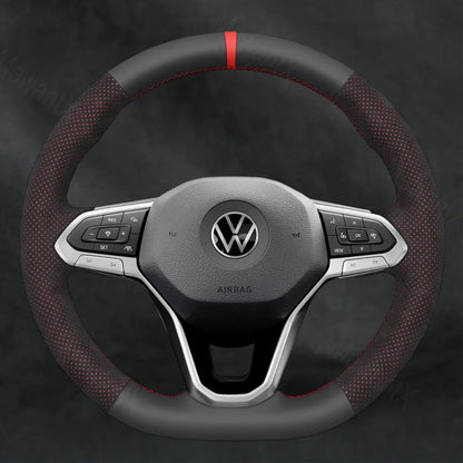Steering Wheel Cover For Volkswagen VW T6 Multivan 2020 - 2021 - Mewantx