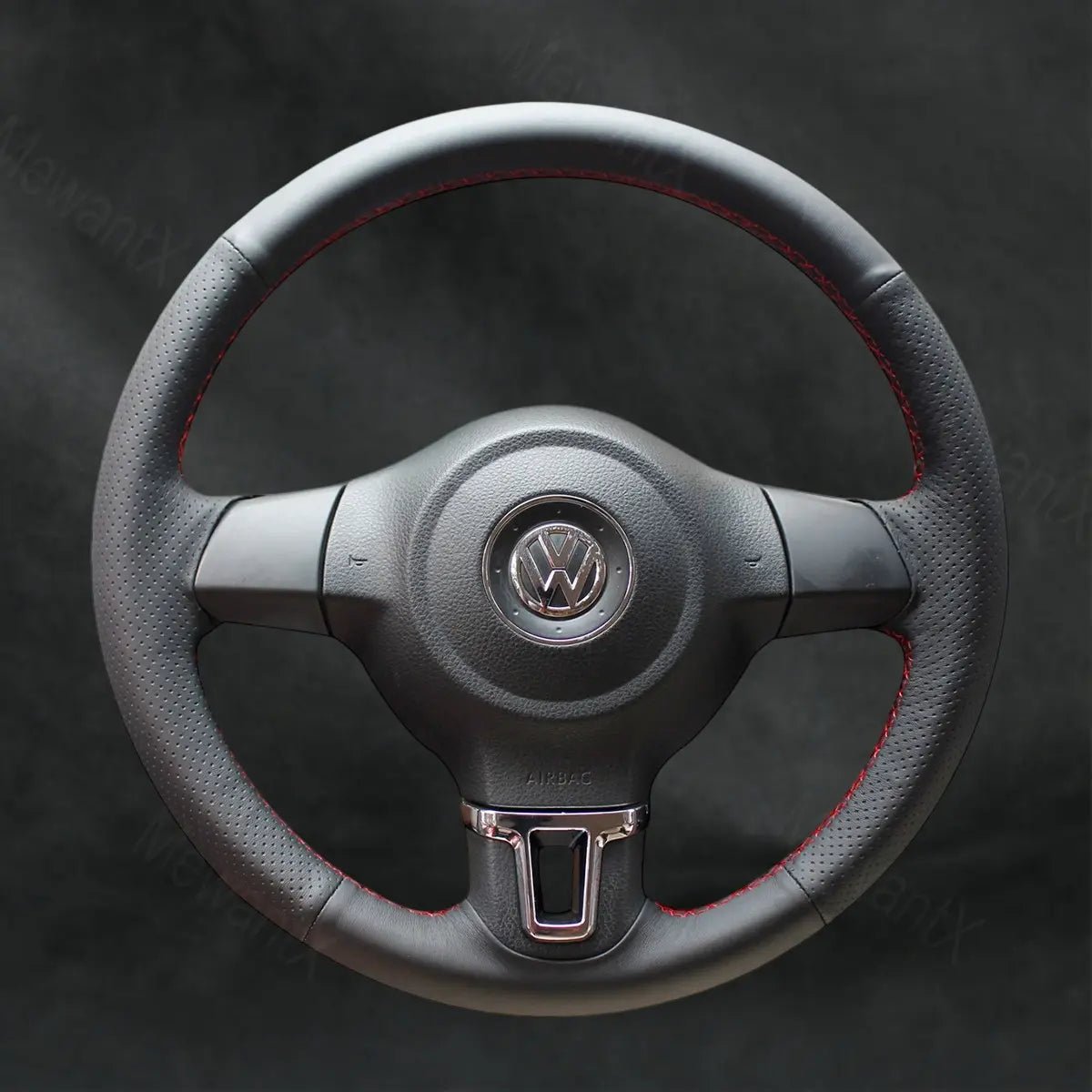 Steering Wheel Cover For Volkswagen VW Tiguan 2010 - 2016 - Mewantx