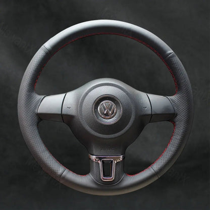 Steering Wheel Cover For Volkswagen VW Tiguan 2010 - 2016 - Mewantx