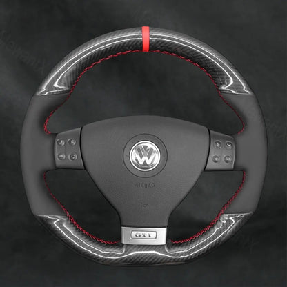 Steering Wheel Cover For Volkswagen VW Tiguan R-Line 2007-2010