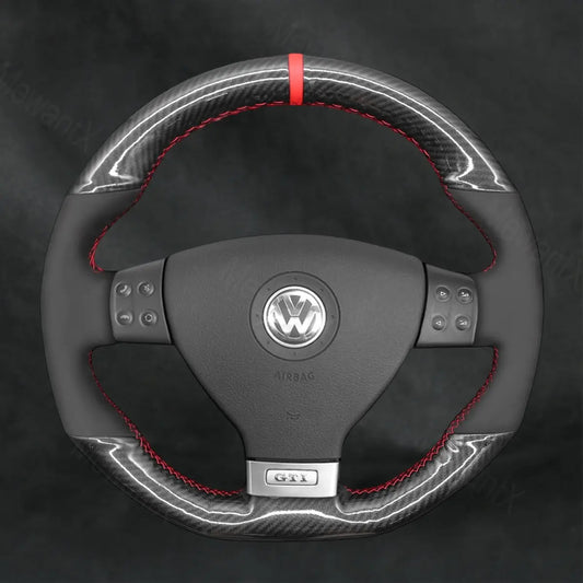 Steering Wheel Cover For Volkswagen VW Tiguan R-Line 2007-2010