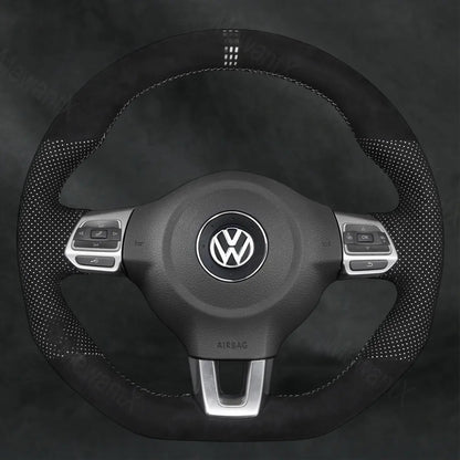 Steering Wheel Cover For Volkswagen VW Tiguan R-Line 2014-2016