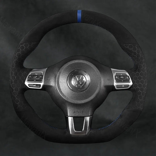 Steering Wheel Cover For Volkswagen VW Tiguan R-Line 2014-2016