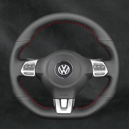 Steering Wheel Cover For Volkswagen VW Tiguan R-Line 2014-2016
