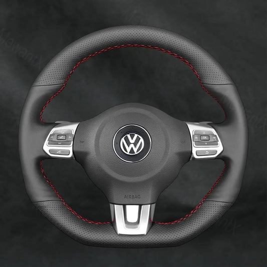 Steering Wheel Cover For Volkswagen VW Tiguan R-Line 2014-2016