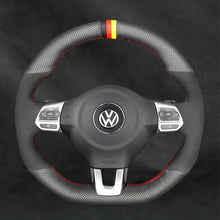 Steering Wheel Cover For Volkswagen VW Tiguan R - Line 2014 - 2016 - Mewantx