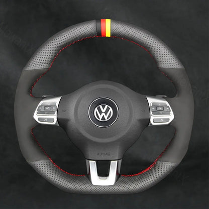 Steering Wheel Cover For Volkswagen VW Tiguan R-Line 2014-2016