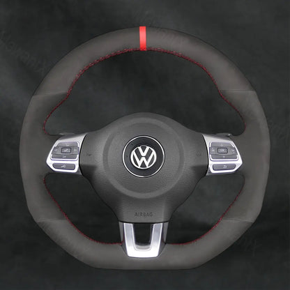 Steering Wheel Cover For Volkswagen VW Tiguan R-Line 2014-2016