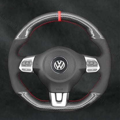 Steering Wheel Cover For Volkswagen VW Tiguan R-Line 2014-2016