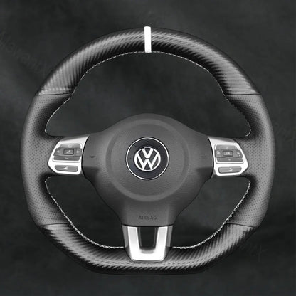 Steering Wheel Cover For Volkswagen VW Tiguan R-Line 2014-2016