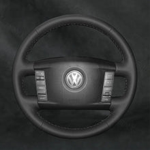 Steering Wheel Cover For Volkswagen VW Touareg 2003 - 2010 - Mewantx