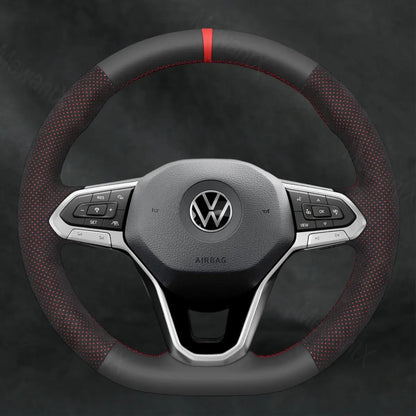 Steering Wheel Cover For Volkswagen VW Touareg 2020-2021