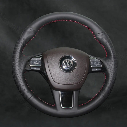 Steering Wheel Cover For Volkswagen VW Touareg 7P 2011-2018