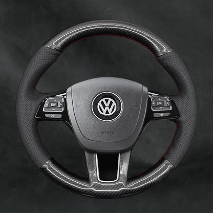 Steering Wheel Cover For Volkswagen VW Touareg 7P 2011-2018