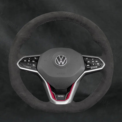 Steering Wheel Cover For Volkswagen VW Touareg R-Line 2020-2021