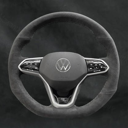 Steering Wheel Cover For Volkswagen VW Touareg R-Line 2020-2021
