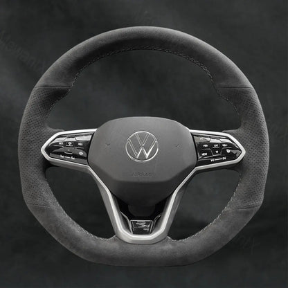Steering Wheel Cover For Volkswagen VW Touareg R-Line 2020-2021