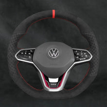 Steering Wheel Cover For Volkswagen VW Touareg R - Line 2020 - 2021 - Mewantx