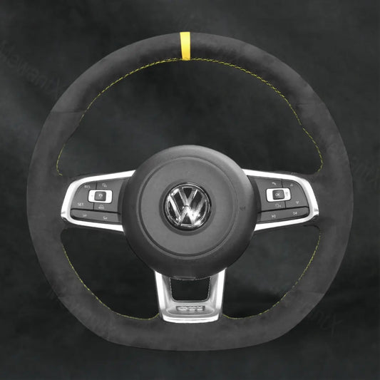 Steering Wheel Cover For Volkswagen VW Touran R-Line 2015-2021