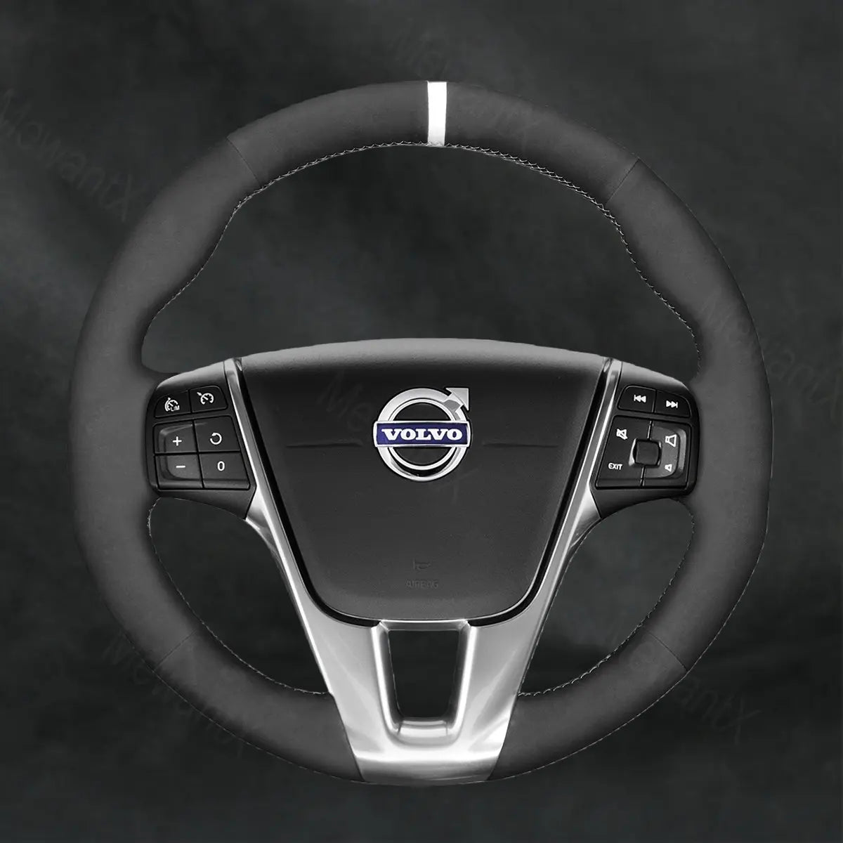 Steering Wheel Cover For Volvo S60 2011 - 2018 - Mewantx