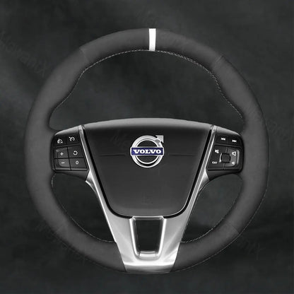Steering Wheel Cover For Volvo S60 2011 - 2018 - Mewantx