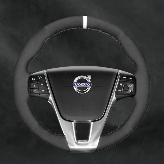 Steering Wheel Cover For Volvo S60 2011 - 2018 - Mewantx