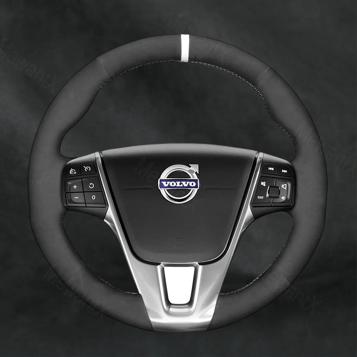 Steering Wheel Cover For Volvo XC70 2014 - 2016 - Mewantx