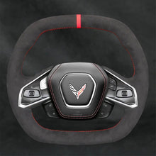 Steering Wheel Cover For Chevrolet Chevy Corvette C8 Stingray 2020 - 2025 - Mewantx