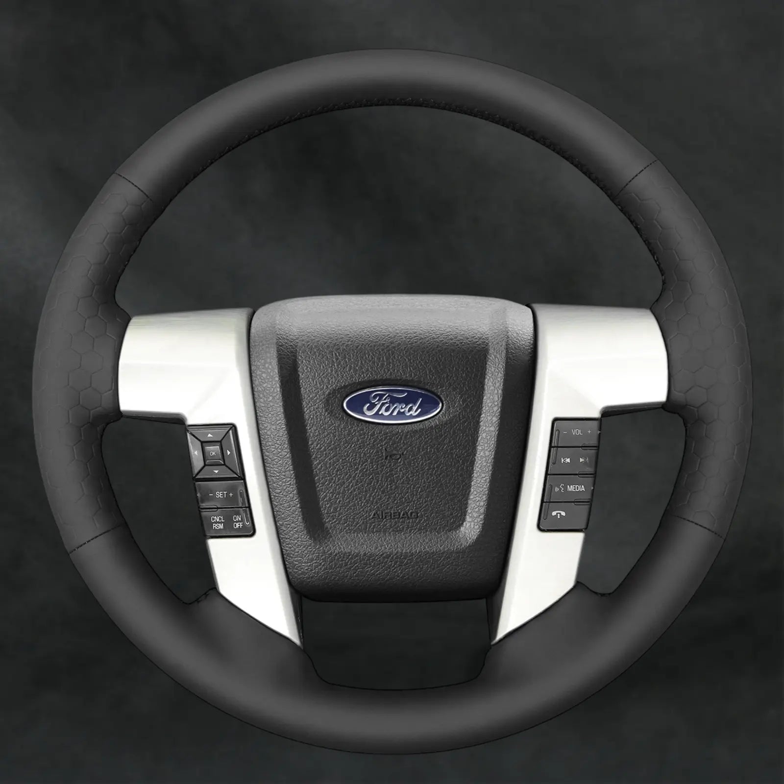 Steering Wheel Cover For Ford F - 150 F150 2009 - 2014 - Mewantx