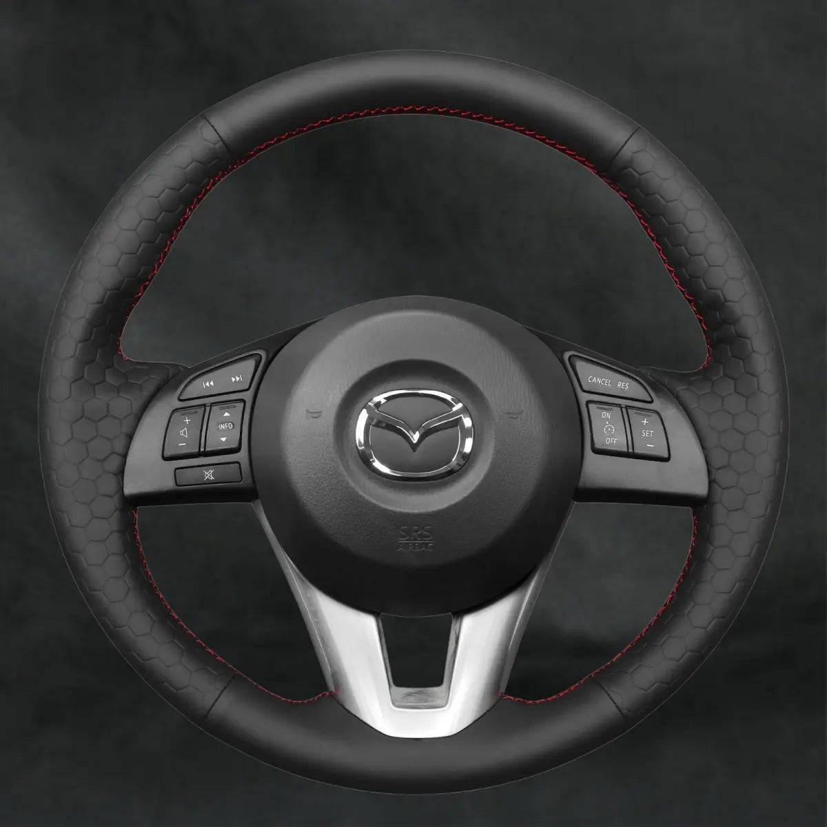 Steering Wheel Cover For Mazda 3 Axela 2013 - 2016 - Mewantx