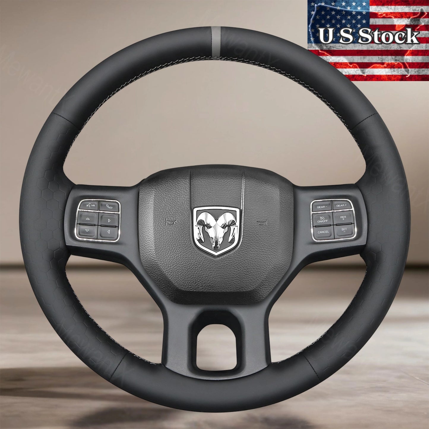 Steering Wheel Cover For RAM 1500 Classic 2500 3500 5500 2012 - 2023—US STOCK - Mewantx