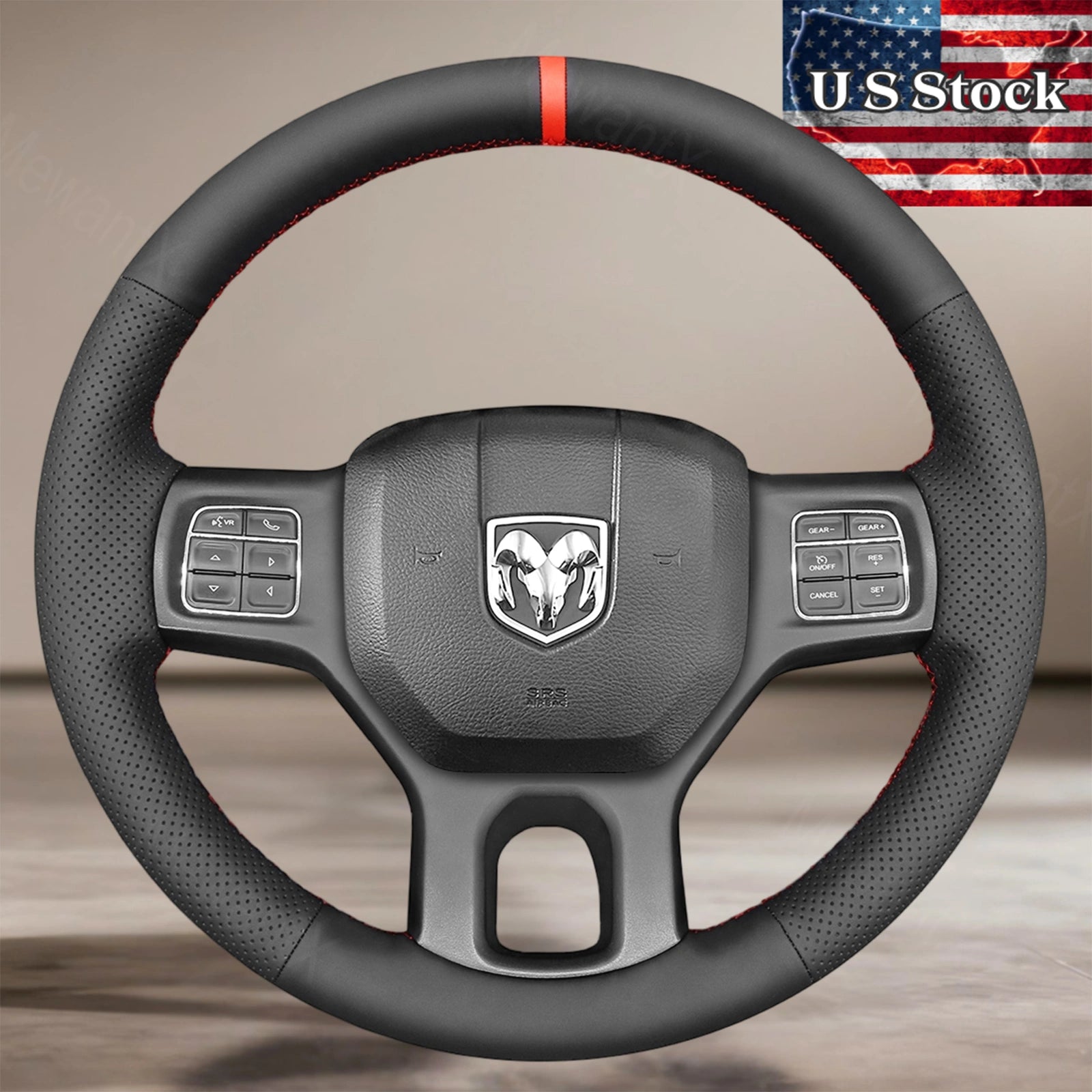 Steering Wheel Cover For RAM 1500 Classic 2500 3500 5500 2012 - 2023—US STOCK - Mewantx