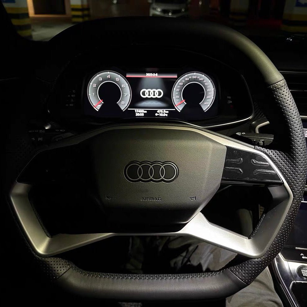 Steering Wheel Cover For Audi Q6 E - Tron 2022 - 2026 - Mewantx